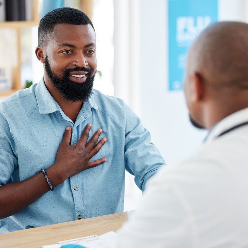 patient and doctor