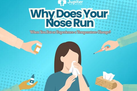 Why Does Your Nose Run When You Eat or Experience a Temperature Change